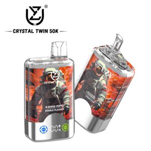 UZY Crystal Twin 50K | 2-in-1 dual-option 50000 puffs